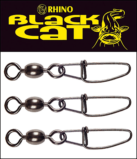 BLACK CAT Cross Lock Wirbel Gr. 4/0 - 100kg
