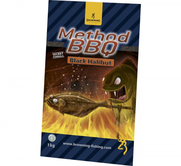 Browning Grundfutter Method BBQ Black Halibut