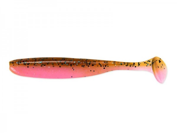KEITECH 4" Easy Shiner - Motoroil / Pink