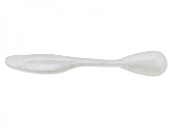 4" Flapp`n Shad - white Lightning