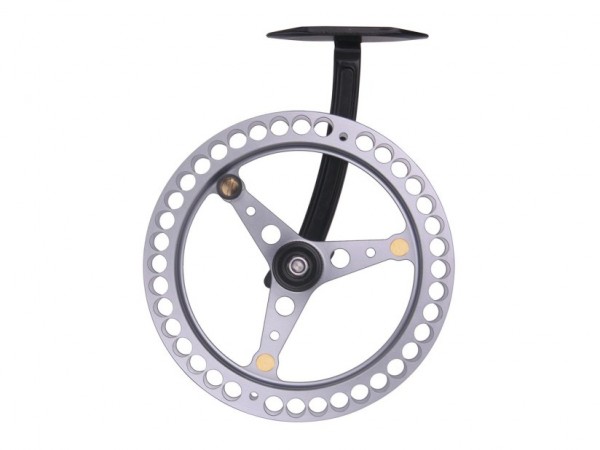 Felchen-Laufrolle Alu Titan 12,5 cm Rechtshänder