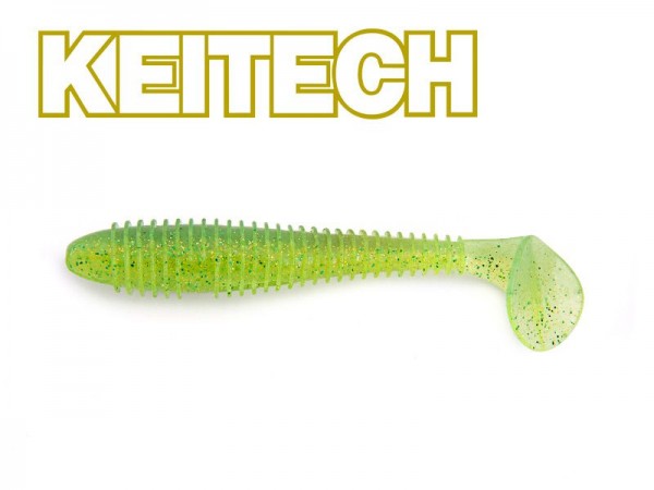 KEITECH 4.3" FAT Swing Impact - Lime / Chartreuse