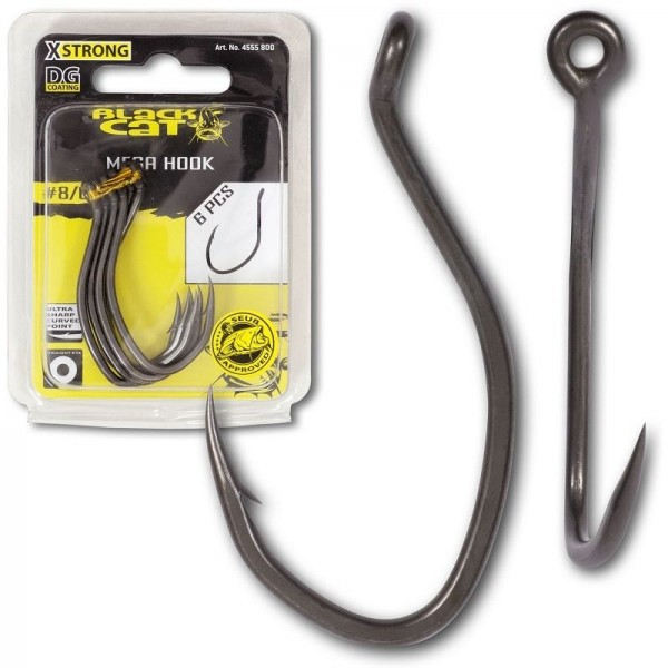 BLACK CAT Mega Hook Gr. 6/0 X-Strong