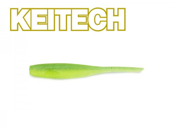 KEITECH 2" Shad Impact - Lime / Chartreuse