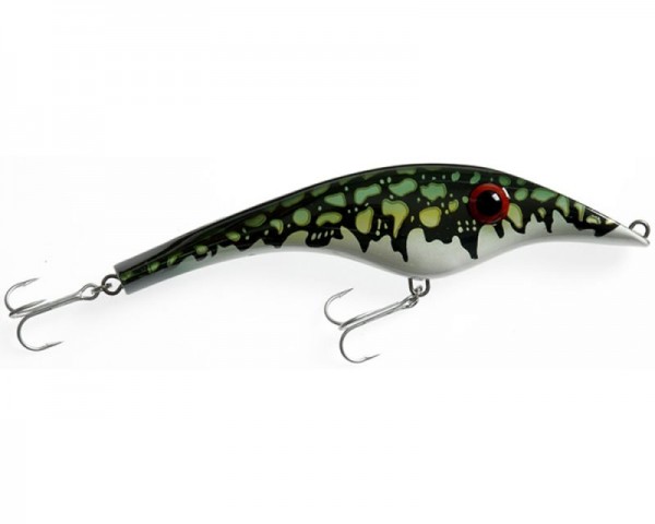 Zalt Wobler 20cm Grün/Weiss