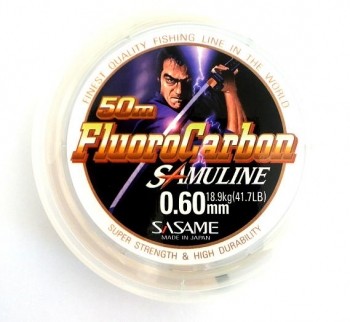 SASAME Fluoro Carbon SAMULINE 50m / 0.60mm