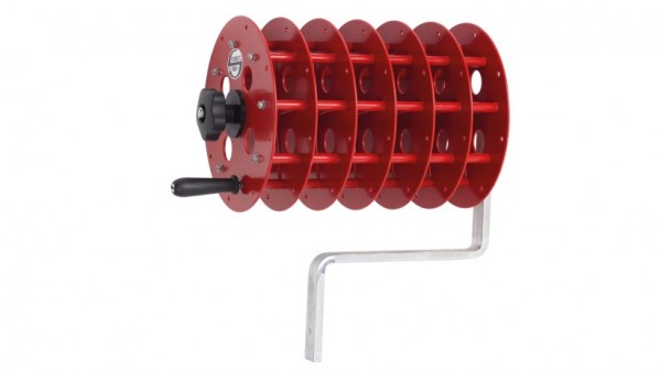 Zuegelrolle KUNSTSTOFF 8-FACH GERADE