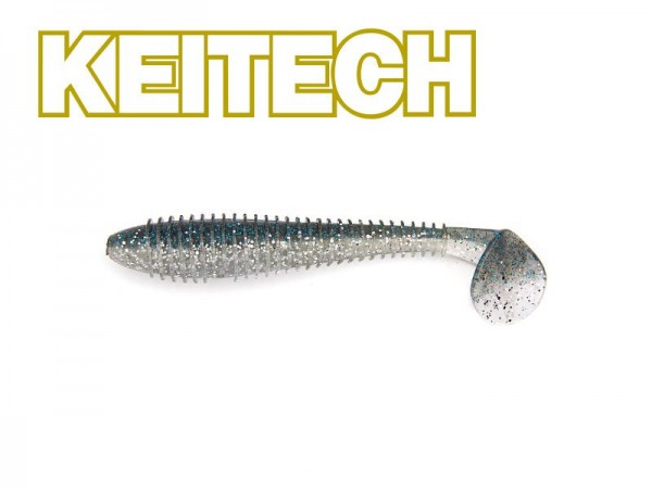 KEITECH 3.3" FAT Swing Impact - Hasu (Silver Shiner)
