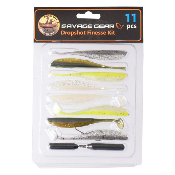SAVAGE GEAR Finesse DROPSHOT Kit 11-teilig