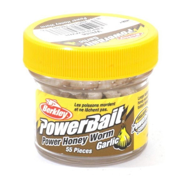 Power Bait Power Honey Worm White Garlic