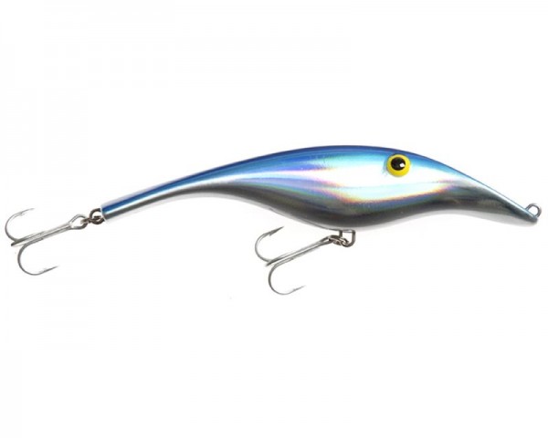 Zalt Wobler 20cm Silber/Blau