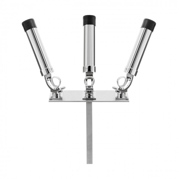 Salmostar Rutenhalter 3-Fach mit Steckling