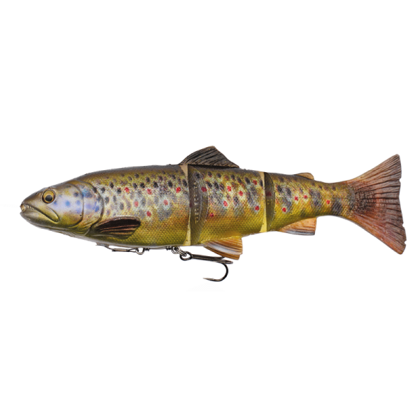 SG 4D LINE THRU TROUT 20CM 98G SINKING DARK BROWN TROUT