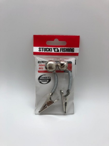 Glöckchen mit breiter Klammer 2 Stk.